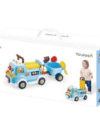 Boîte du camion éducatif avec remorque et accessoires – dès 9 mois