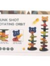 Packaging du jeu de basket rotatif avec balles et paniers ours – dès 3 ans
